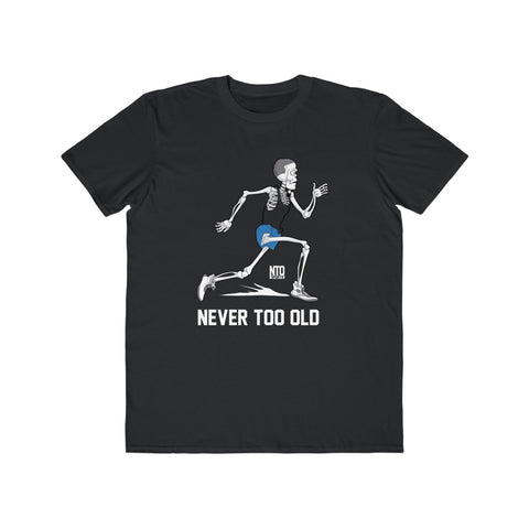 Men's Never Too Old- Runner Lightweight Fashion Tee