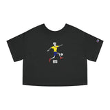 Champion Women's Heritage Cropped T-Shirt- Colombia