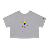 Champion Women's Heritage Cropped T-Shirt- Colombia