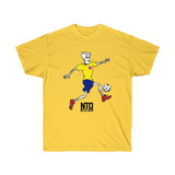 Never Too Old Soccer -Colombia Unisex T-Shirt
